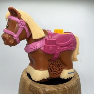 Fisher Price Little People Disney Princess Belle's Horse Philippe WORKS!